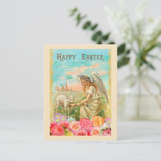 Pasen Feestdagenkaart (Staand voorkant)