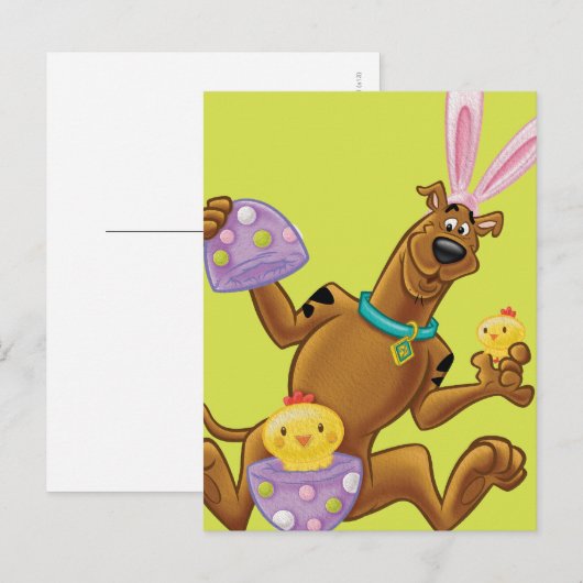 Pasen Feestdagenkaart (Voorkant / Achterkant)