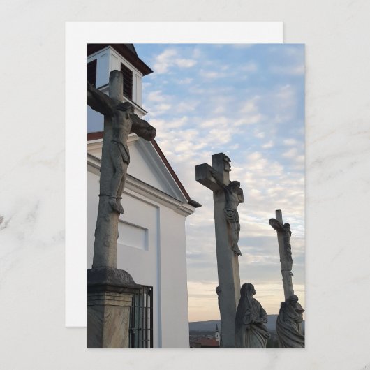 Pasen Feestdagenkaart (Voorkant / Achterkant)