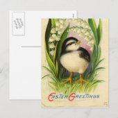  Pasen Feestdagenkaart (Voorkant / Achterkant)