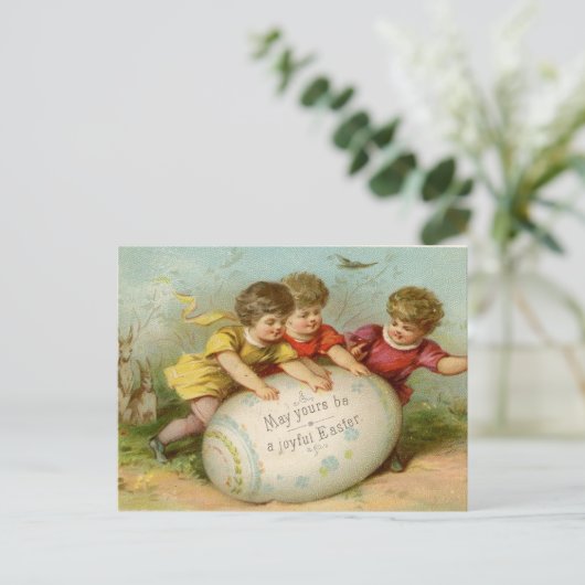  Pasen Feestdagenkaart (Staand voorkant)