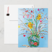 Pasen - feestdagenkaart (Voorkant / Achterkant)