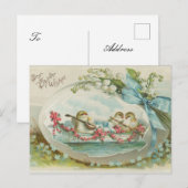  Pasen Feestdagenkaart (Voorkant / Achterkant)