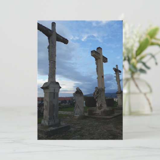 Pasen Feestdagenkaart (Staand voorkant)