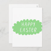 Pasen Feestdagenkaart (Voorkant / Achterkant)