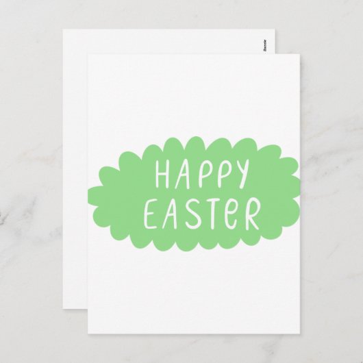 Pasen Feestdagenkaart (Voorkant / Achterkant)