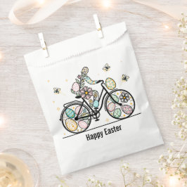 Pasen Fiets Ontwerp met Eigen Naam Bedankzakje