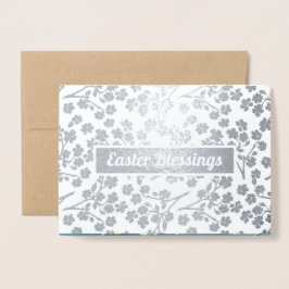 Pasen. Fine Art Luxury Real Folie Kaarten