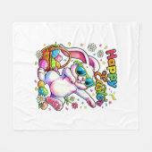 Pasen Fleece Deken (Voorkant (Horizontaal))