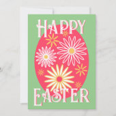 Pasen Floral Modern Kaart (Voorkant)