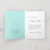 Pasen Folie Wenskaart (Binnenlaag)