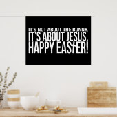Pasen gaat over Jezus Poster (Keuken)
