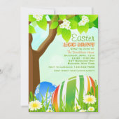 Pasen Garden Egg Hunt Kaart (Voorkant)