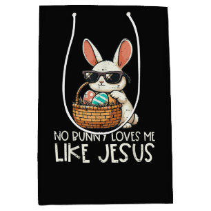 Pasen Geen Konijn Houdt Van Mij Zoals Jezus Christ Medium Cadeauzakje