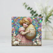 Pasen ~ GELUKKIG PASEN ~ Lief Kind ~ Feestdagenkaart (Staand voorkant)