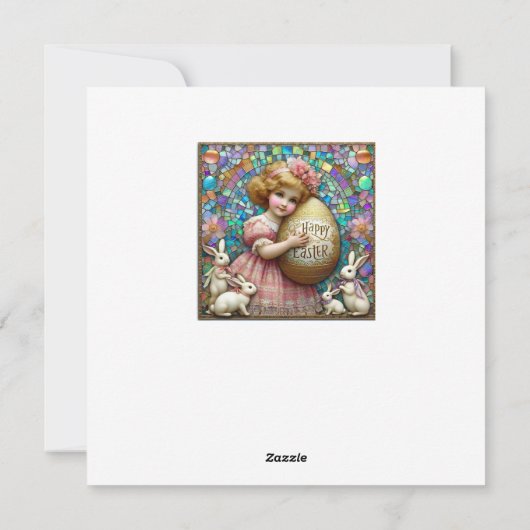  Pasen ~ GELUKKIG PASEN ~ Lief Kind ~ Feestdagenkaart (Achterkant)