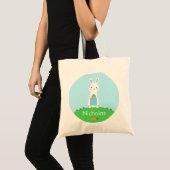 Pasen gepersonaliseerde Canvas tas (Voorkant (product))