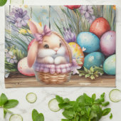 Pasen gepersonaliseerde oma's moeder's tante's theedoek (Gevouwen)