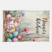Pasen gepersonaliseerde oma's moeder's tante's theedoek (Horizontaal)