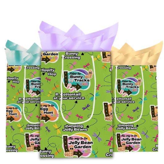 Pasen Geschenkzak Medium Cadeauzakje