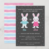 PASEN GESLACHT ONTHULLEN KAART (Voorkant / Achterkant)