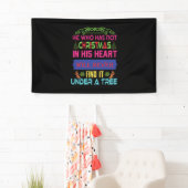 Pasen geven hem die geen Kerstmis heeft Spandoek (Insitu)