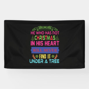 Pasen geven hem die geen Kerstmis heeft Spandoek
