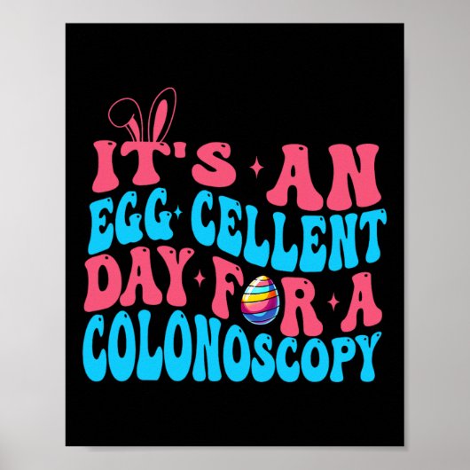 Pasen GI Nurse Eggcellent Gastro-enterologie Endoc Poster (Voorkant)