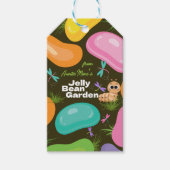 Pasen Gift Tag Jelly Bean Tuin Cadeaulabel (Voorkant)