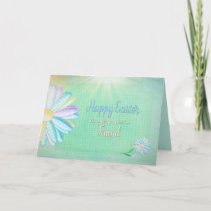 Pasen - Gingang Daisy - Speciale Vriend Feestdagen Kaart