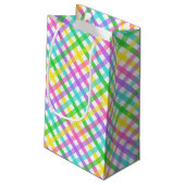 Pasen Gingham 8 Cadeautas (Achterkant Gekanteld)