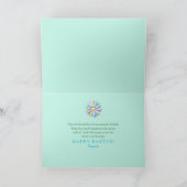 Pasen - Gingham Daisy - Mijn speciale nichtje Feestdagen Kaart (Binnen)