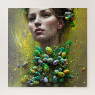 Pasen Goddess Jigzaag Puzzle Legpuzzel