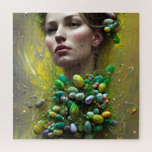 Pasen Goddess Jigzaag Puzzle Legpuzzel (Verticaal)