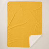 Pasen Golden Yellow Sherpa Deken (Voorkant)