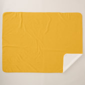 Pasen Golden Yellow Sherpa Deken (Voorkant (horizontaal))