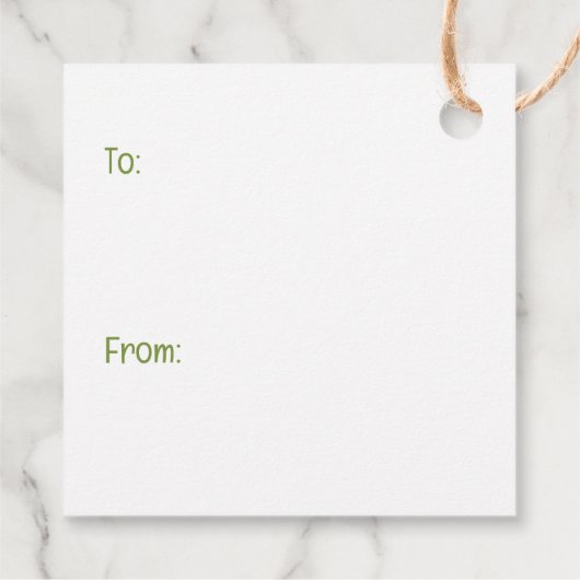 Pasen Goldendoodle Honden Bedankjes Labels (Achterkant)