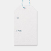 Pasen Goldendoodle Honden Cadeaulabel (Achterkant)