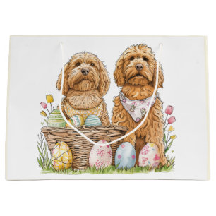 Pasen Goldendoodle Honden Groot Cadeauzakje