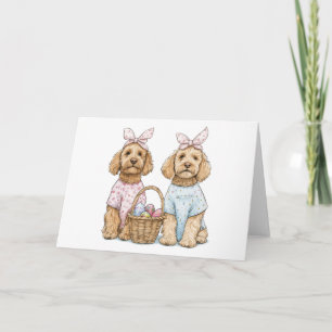 Pasen Goldendoodle Honden Kaart
