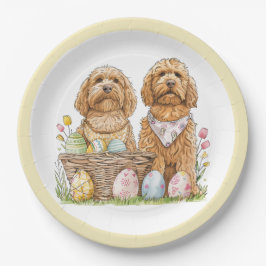 Pasen Goldendoodle Honden Papieren Bordje