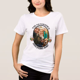 Pasen Grap | Op maat gemaakte familie foto verf sh Tri-Blend Shirt
