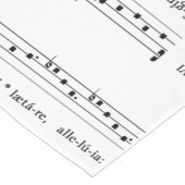 Pasen Gregorian Chant Whimsical Elegant katholiek Korte Tafelloper (Hoek)