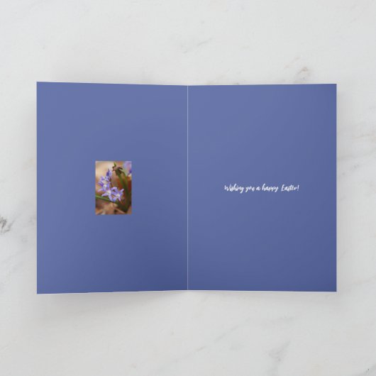 Pasen Groeten - Chionodoxa - Kaart (Binnen)