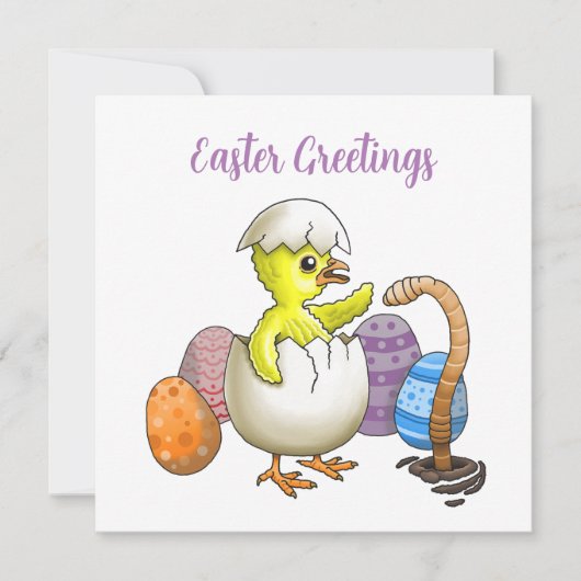 Pasen Groeten Feestdagenkaart (Voorkant)