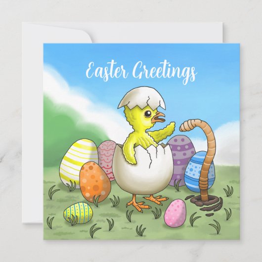 Pasen Groeten Feestdagenkaart (Voorkant)