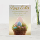 Pasen groeten om je dag op te vrolijken kaart (Voorkant)