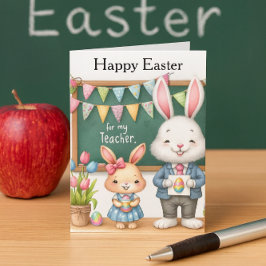 Pasen Groeten voor Leraar Van Kinderen  Feestdagen Kaart