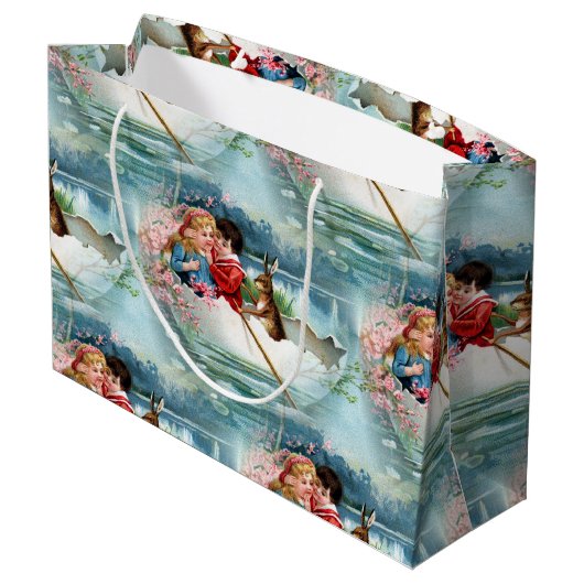 Pasen Groot Cadeauzakje (Achterkant Gekanteld)