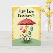 Pasen Grootouderskaart Kaart (Gele Bloem)